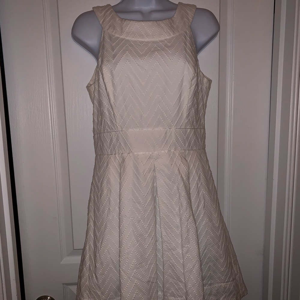 White Embroidered Dress